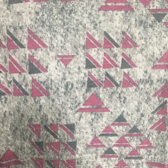 Lularoe Gray And Purple Irma - Picture 3 of 5